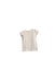 A White Short Sleeve Tops from Purebaby in size 18-24M for girl. (Back View)