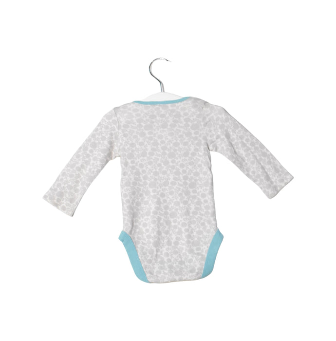 A Grey Long Sleeve Bodysuits from Boden in size 3-6M for neutral. (Back View)