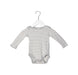 A Grey Long Sleeve Bodysuits from Boden in size 3-6M for neutral. (Back View)