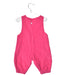 A Pink Long Overalls from Jacadi in size 0-3M for girl. (Back View)