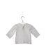 A Grey Long Sleeve Tops from Petit Bateau in size 0-3M for girl. (Back View)