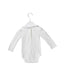 A White Long Sleeve Bodysuits from Boden in size 6-12M for girl. (Back View)