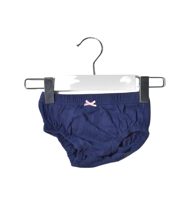 A Navy Bloomers from Hartstrings in size 3-6M for girl. (Front View)