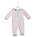 A Grey Long Sleeve Jumpsuits from Egg by Susan Lazar in size 3-6M for girl. (Back View)