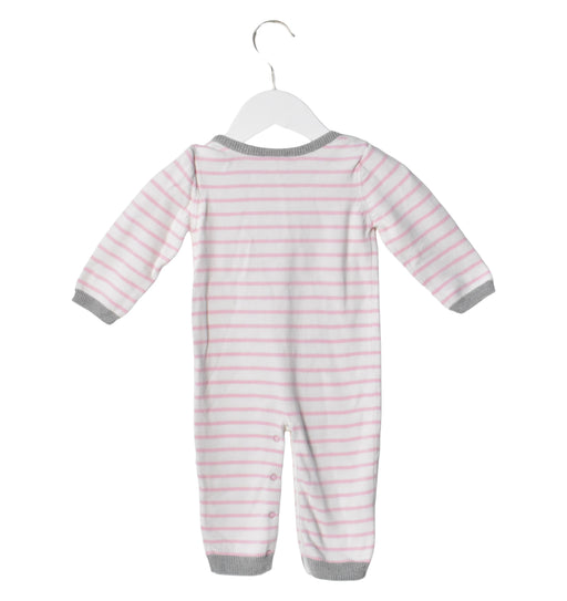 A Grey Long Sleeve Jumpsuits from Egg by Susan Lazar in size 3-6M for girl. (Front View)