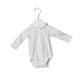A Pink Long Sleeve Bodysuits from Jacadi in size 3-6M for girl. (Front View)