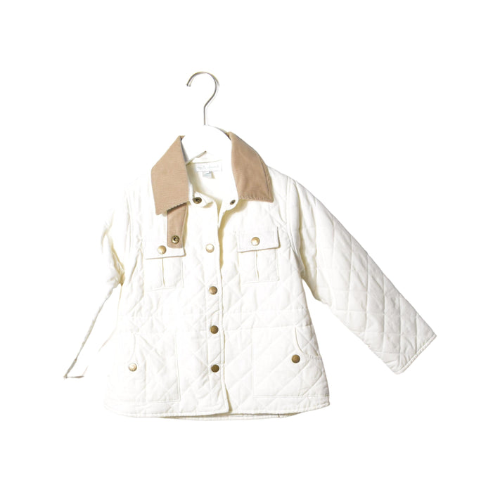 A White Lightweight Jackets from Marie Chantal in size 4T for neutral. (Front View)