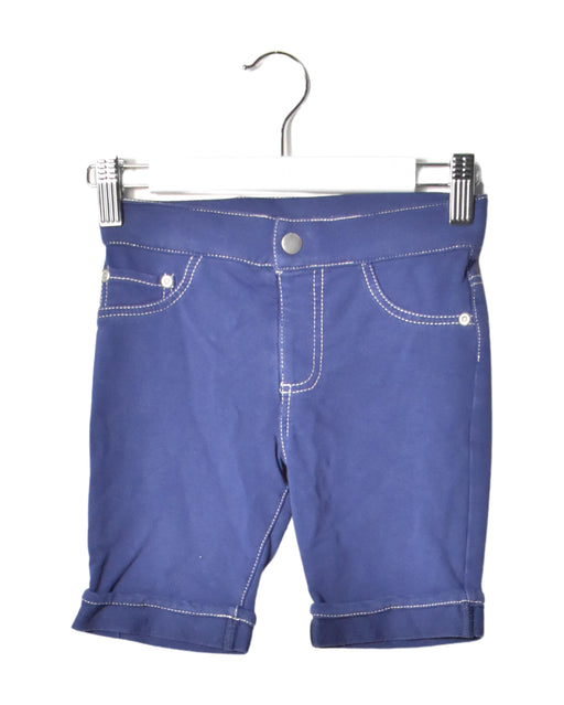 A Blue Shorts from Hartstrings in size 5T for girl. (Front View)