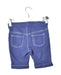 A Blue Shorts from Hartstrings in size 5T for girl. (Front View)