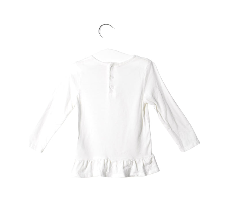 A White Long Sleeve Dresses from Billieblush in size 12-18M for girl. (Front View)