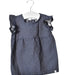 A White Short Sleeve Dresses from Mori in size 6-12M for girl. (Front View)