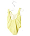 A Yellow Swimsuits from Christian Dior in size 3T for girl. (Back View)