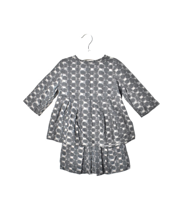 A Black Skirt Sets from Bonpoint in size 4T for girl. (Front View)