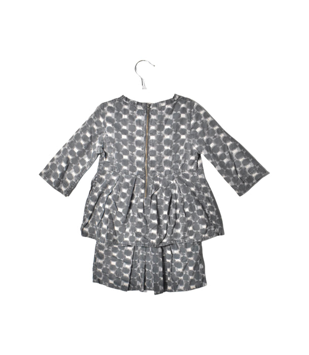 A Black Skirt Sets from Bonpoint in size 4T for girl. (Back View)