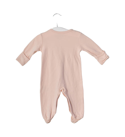 A Pink Long Sleeve Jumpsuits from Mamas & Papas in size 0-3M for girl. (Front View)