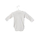 A White Long Sleeve Bodysuits from Petit Bateau in size 3-6M for neutral. (Back View)
