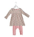A White Long Sleeve Jumpsuits from Petit Bateau in size 12-18M for girl. (Front View)