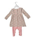 A White Long Sleeve Jumpsuits from Petit Bateau in size 12-18M for girl. (Back View)