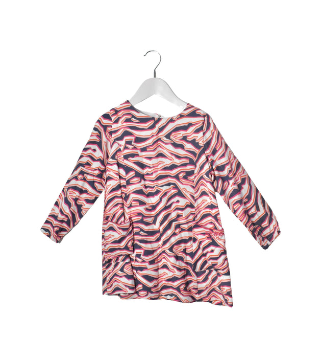 A Blue Long Sleeve Dresses from Kenzo in size 5T for girl. (Front View)