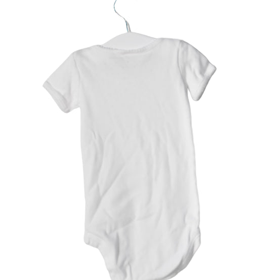 A White Short Sleeve Bodysuits from Boden in size 18-24M for girl. (Front View)