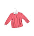 A Pink Cardigans from Petit Bateau in size 6-12M for girl. (Front View)