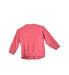 A Pink Cardigans from Petit Bateau in size 6-12M for girl. (Back View)