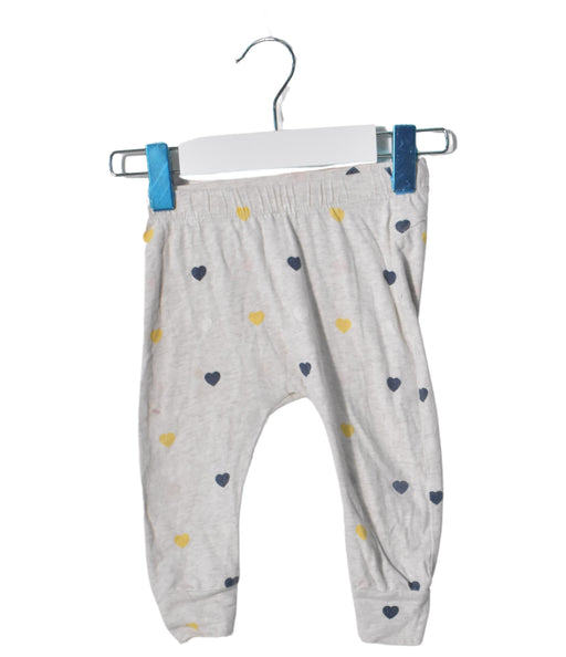 A Grey Leggings from Seed in size 3-6M for girl. (Front View)