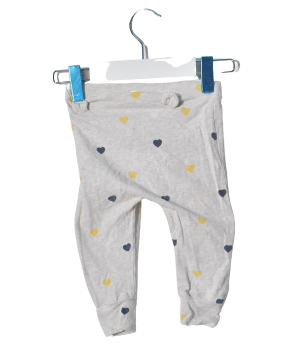 A Grey Leggings from Seed in size 3-6M for girl. (Back View)