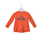 A Orange Long Sleeve Tops from Coccodrillo in size 2T for girl. (Back View)