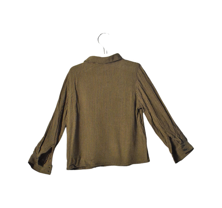 A Black Shirts from Emile et Ida in size 2T for boy. (Front View)