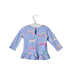 A Blue Long Sleeve Tops from Joules in size 3-6M for girl. (Front View)