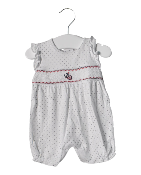 A Navy Jumpsuits from Kissy Kissy in size 0-3M for girl. (Front View)