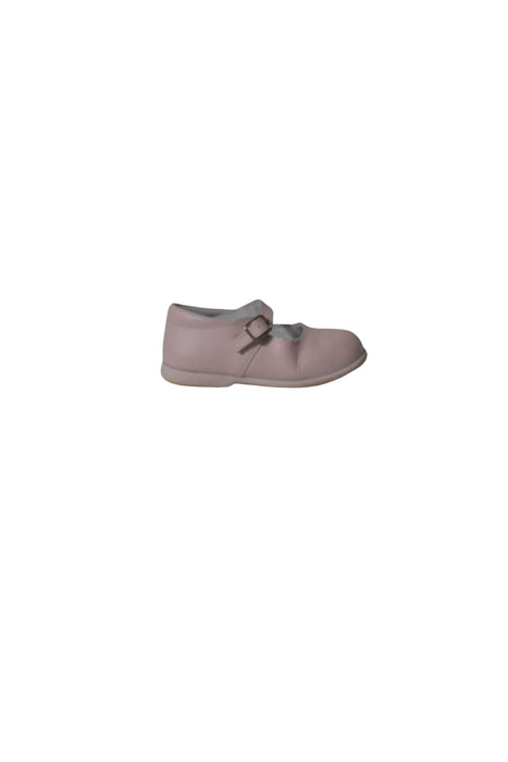 A Pink Dress Shoes from Childrens Classics in size 4T for girl. (Front View)