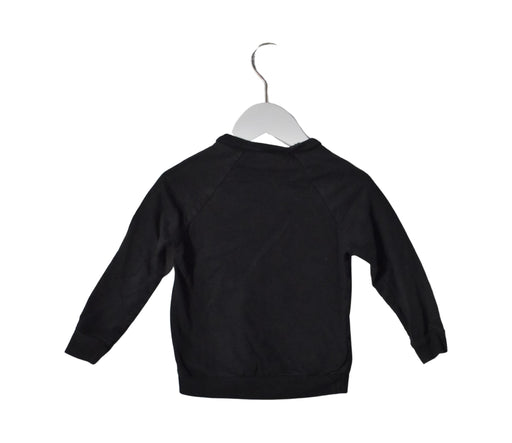 A Black Crewneck Sweatshirts from Atsuyo et Akiko in size 2T for neutral. (Front View)