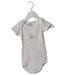 A White Short Sleeve Bodysuits from Petit Bateau in size 18-24M for girl. (Front View)
