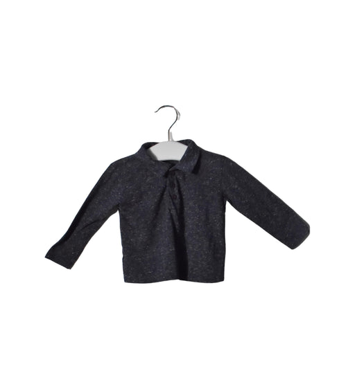 A Blue Long Sleeve Tops from Caramel Baby & Child in size 6-12M for neutral. (Front View)