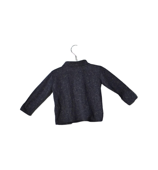A Blue Long Sleeve Tops from Caramel Baby & Child in size 6-12M for neutral. (Front View)