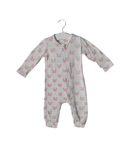 A White Long Sleeve Jumpsuits from Seed in size 3-6M for neutral. (Front View)