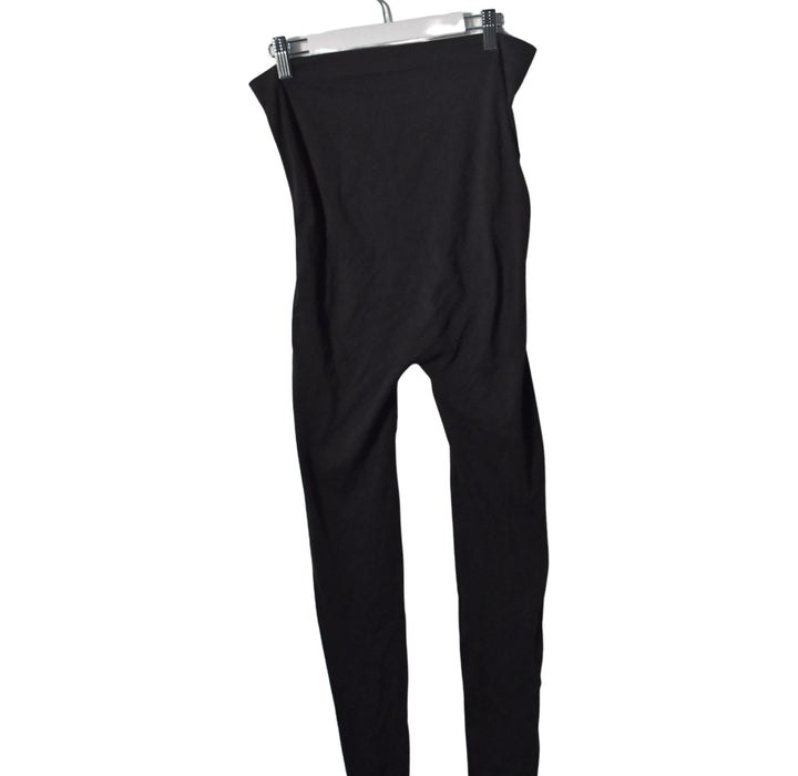 A Black Leggings from Emma Jane in size L for maternity. (Back View)