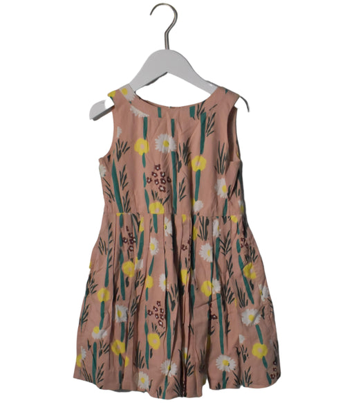 A Pink Sleeveless Dresses from Bonpoint in size 8Y for girl. (Front View)