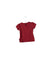 A Red Short Sleeve T Shirts from Disney Baby in size 6-12M for girl. (Back View)