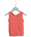 A Pink Sleeveless Tops from Bonpoint in size 4T for girl. (Front View)