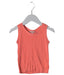 A Pink Sleeveless Tops from Bonpoint in size 4T for girl. (Front View)
