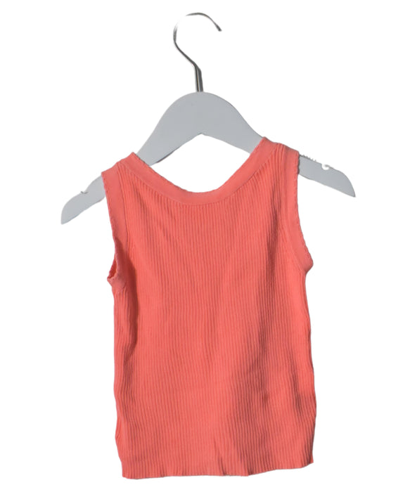A Pink Sleeveless Tops from Bonpoint in size 4T for girl. (Back View)