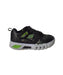 A Black Sneakers from Skechers in size 3T for boy. (Back View)