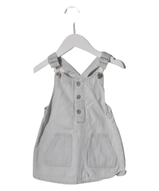 A Blue Sleeveless Dresses from Seed in size 12-18M for girl. (Front View)