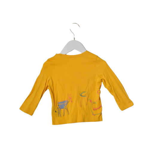 A Yellow Long Sleeve Tops from COS in size 2T for neutral. (Front View)