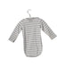 A Grey Long Sleeve Bodysuits from Polarn O. Pyret in size 3-6M for neutral. (Back View)