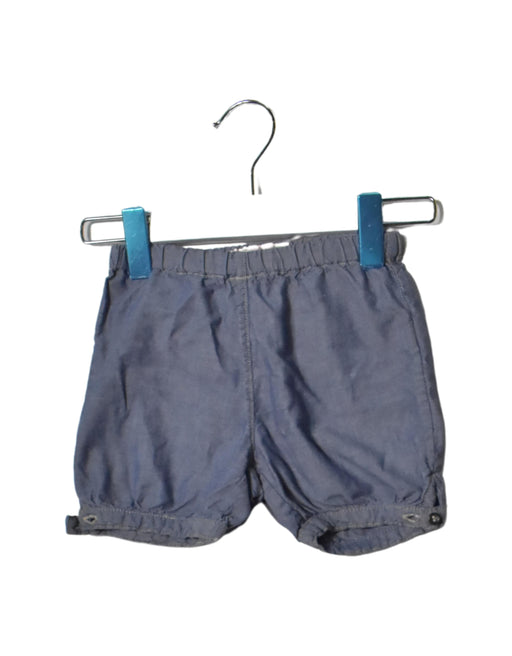 A Blue Shorts from Bonpoint in size 3-6M for girl. (Front View)