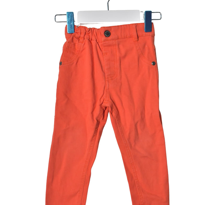 A Red Casual Pants from Purebaby in size 12-18M for neutral. (Back View)
